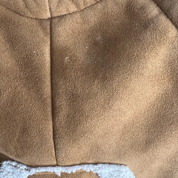 Baby gap brown shearling snowsuit sz 6-12m - Picture 4 of 4
